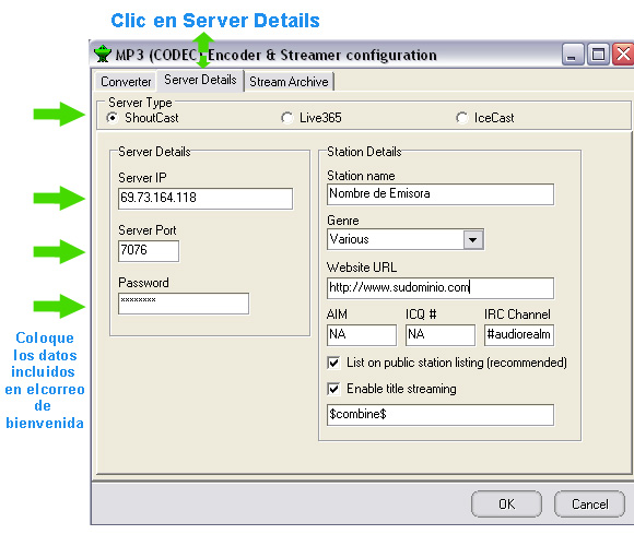 SimpleCast - Encoder